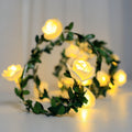 LED Rose Rattan String Lights for Room Decor