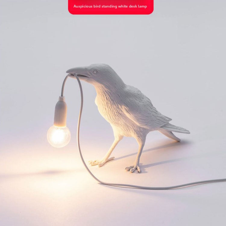 Bird Resin Table Lamp