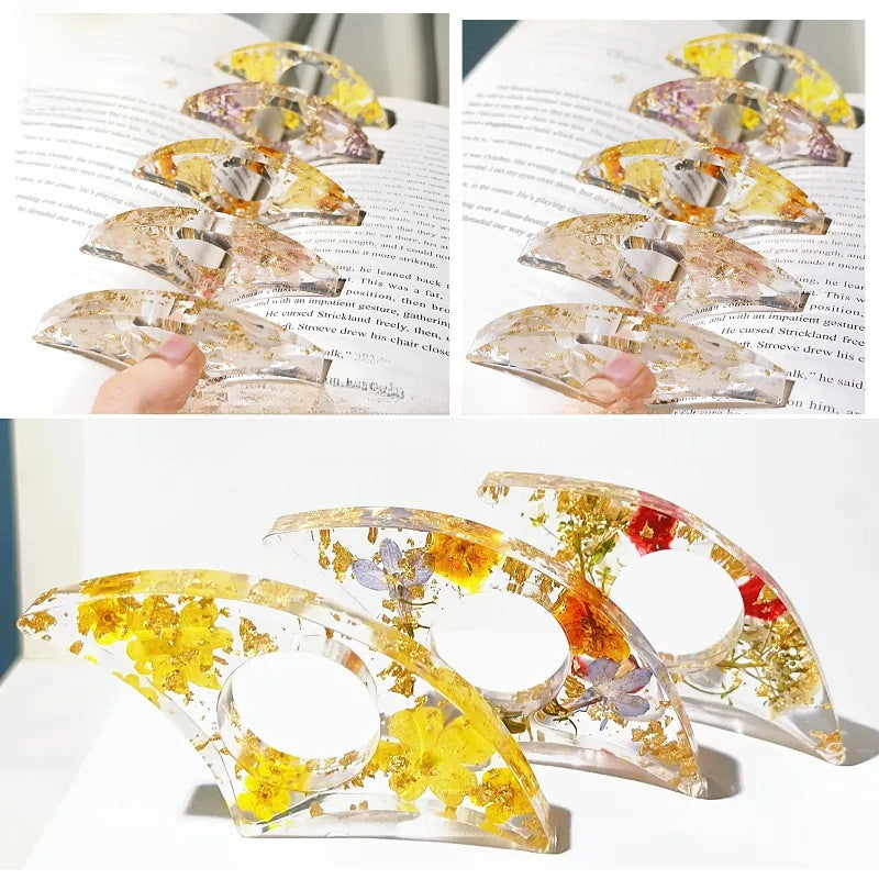 Floral Resin Book Press