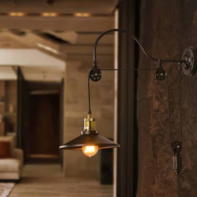 Vintage Industrial Style Wall Lamp American Style