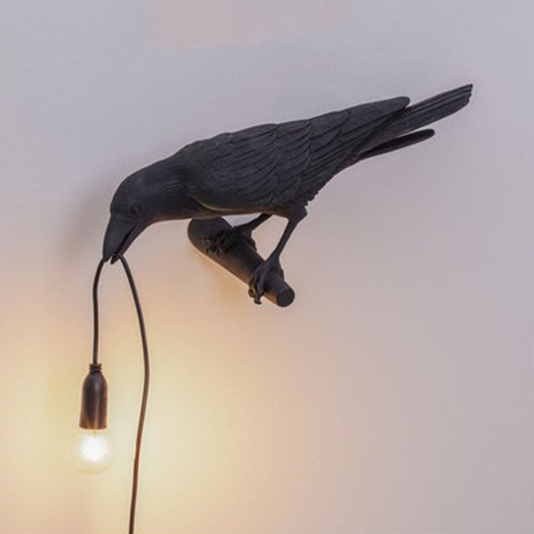 Bird Resin Table Lamp