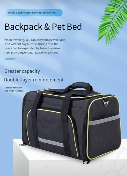 Portable One-Shoulder Folding Pet Carrier