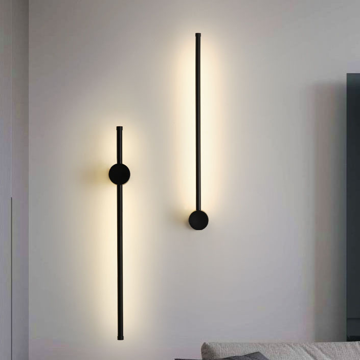 Modern Linear Wall Lamp with Dimmable LED Lighting