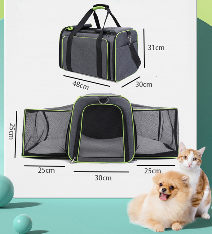 Portable One-Shoulder Folding Pet Carrier