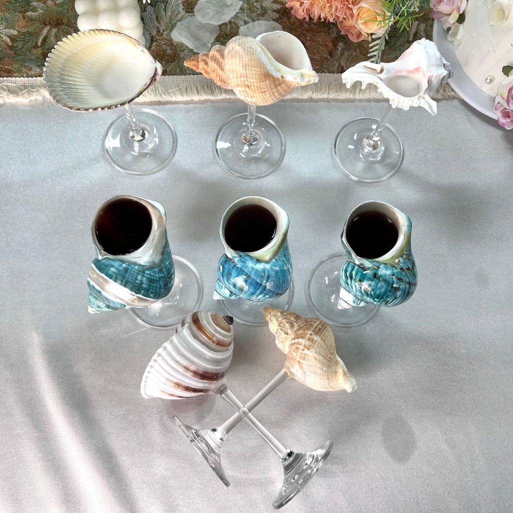 Conch Wine Glass