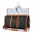 Large Foldable Travel Duffel Bag With Wardrobe Zipper Compartment