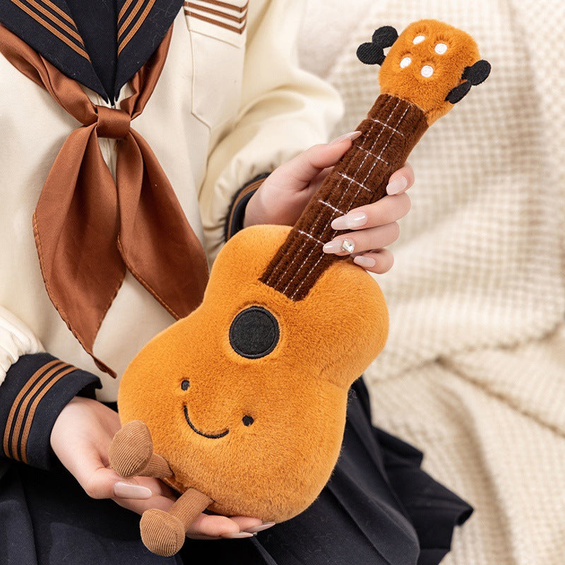 Musical Instrument Plush Doll Cushion