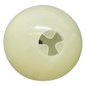 4" Glow-in-the-Dark Dog Ball - Treat Dispenser & Water Toy