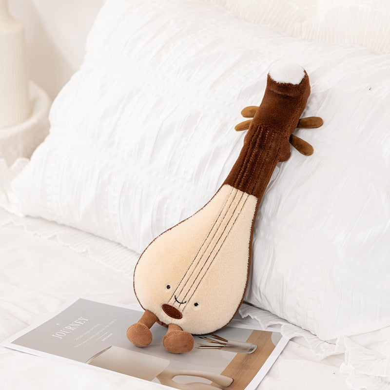 Musical Instrument Plush Doll Cushion