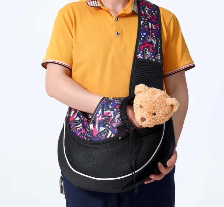 Side Pet Carrier Bag for Dogs & Cats