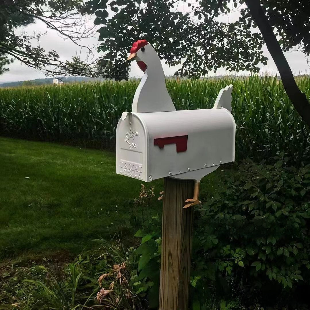 Animal Shaped Metal Mailbox
