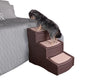 Pet Gear Easy Step III Pet Stairs 3 Step for Cats/Dogs Removable Washable Carpet Treads for Pets Up to 150lbs No Tools Required Available in 6 Colors