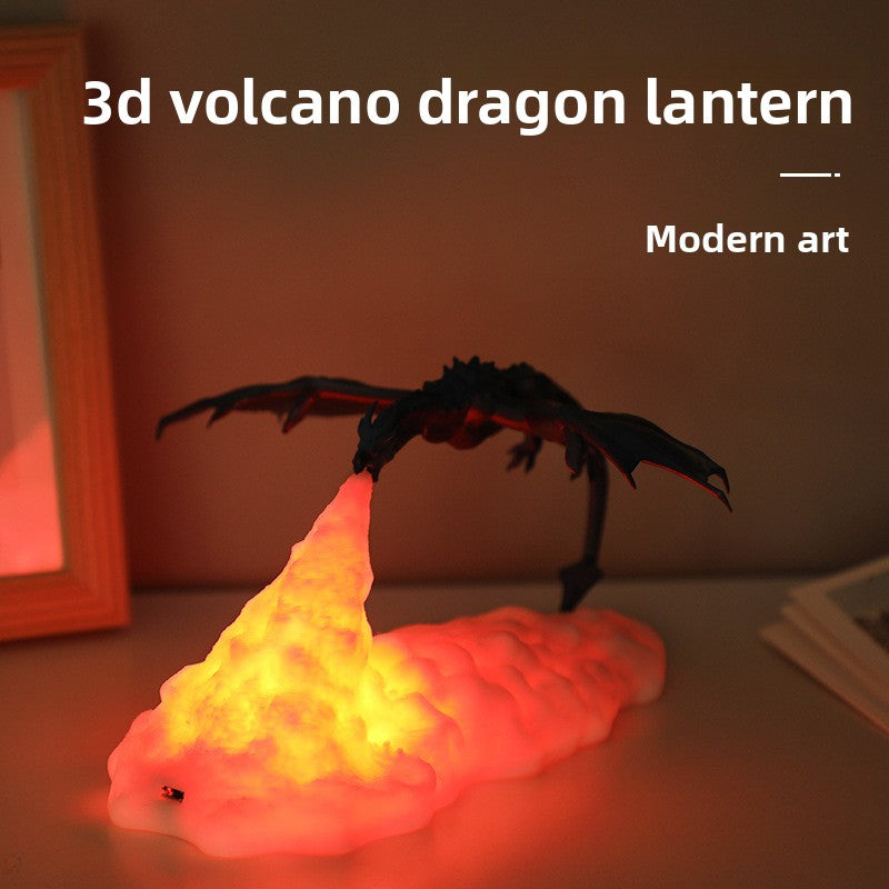 LED Dragon Firebreathing Night Light