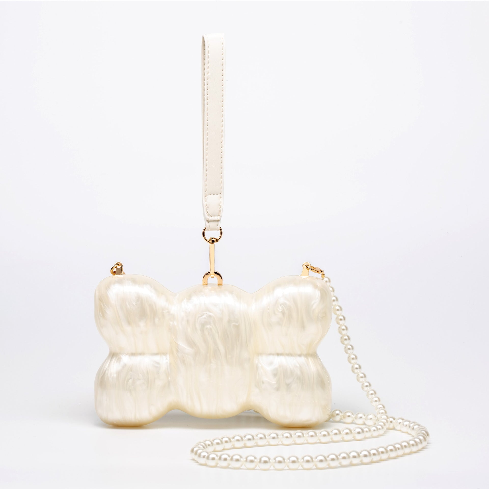 Women's Shell Shaped Acrylic Crossbody Bag