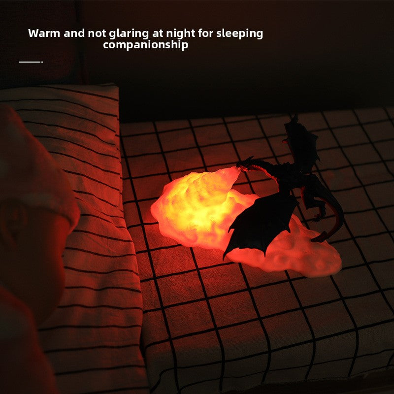 LED Dragon Firebreathing Night Light