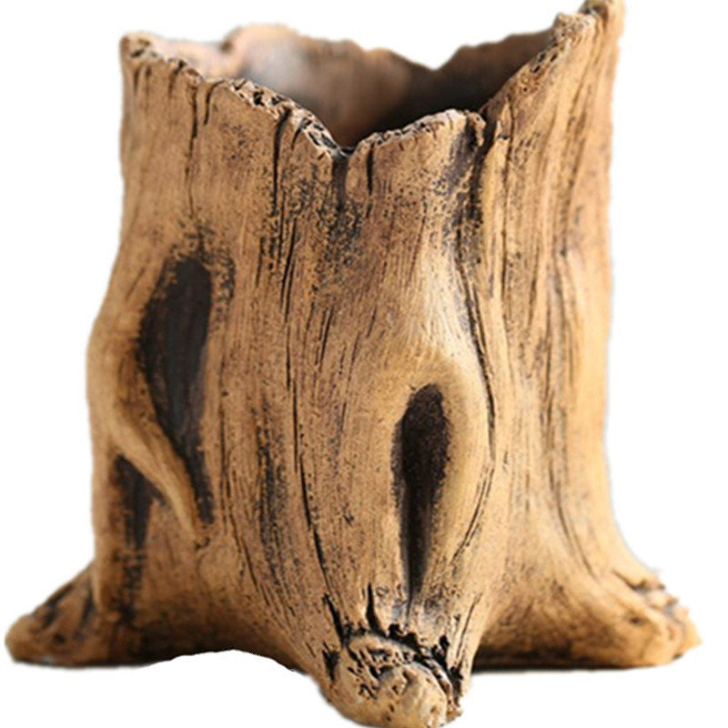 Creative Cement Succulent Plant Pot with Drainage