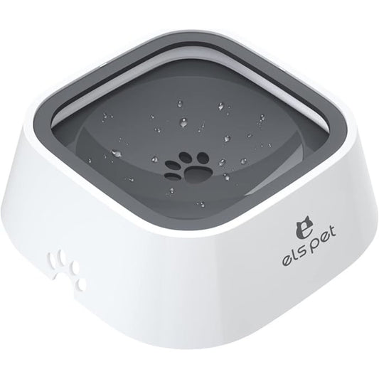 Splash-Free Floating Water Bowl for Dogs & Cats (1L)