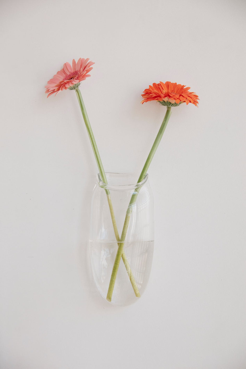 Handblown in NYC Wall Vase