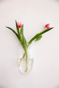 Handblown in NYC Wall Vase