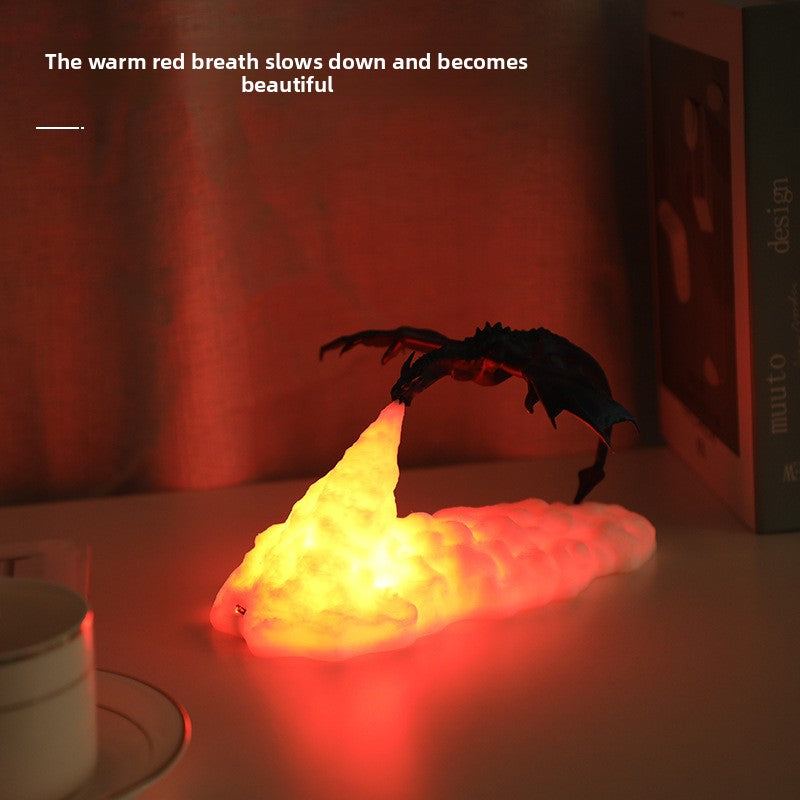 LED Dragon Firebreathing Night Light
