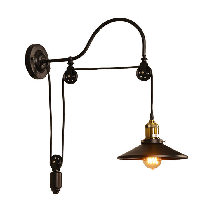 Vintage Industrial Style Wall Lamp American Style