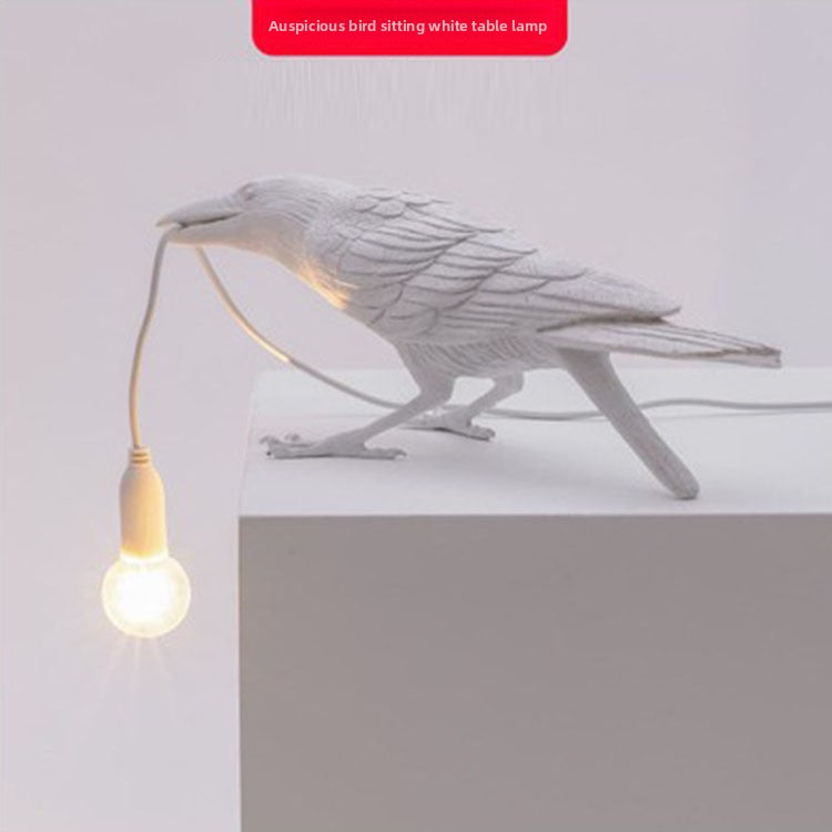 Bird Resin Table Lamp