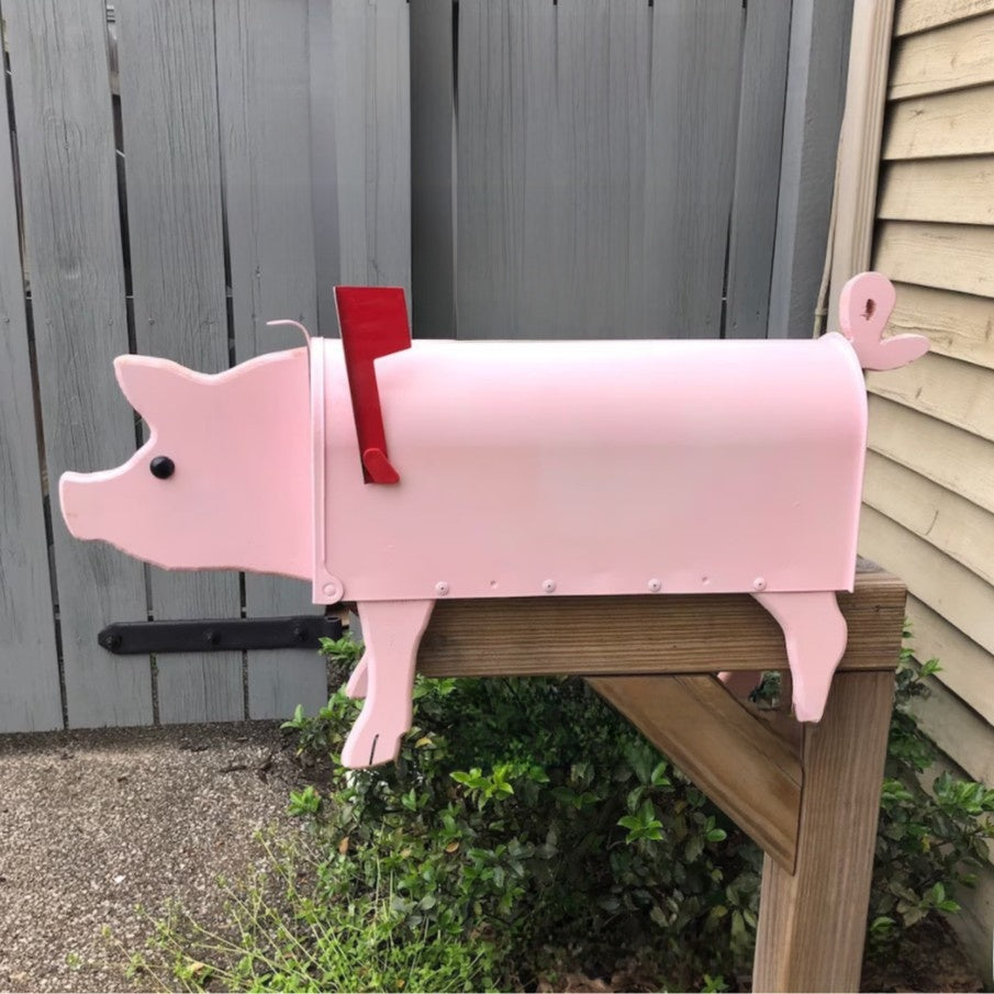 Animal Shaped Metal Mailbox