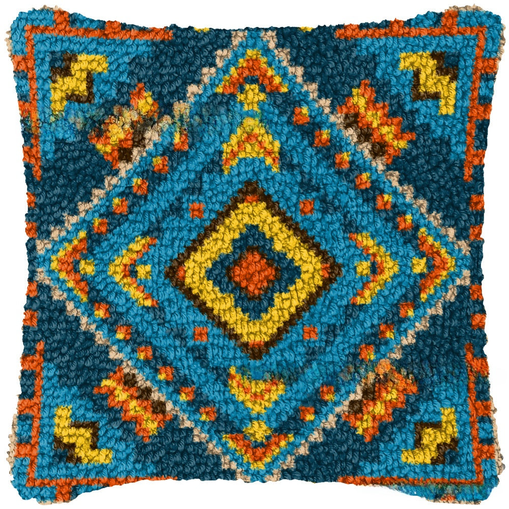 DIY Cross Stitch Pillow Embroidery Kit
