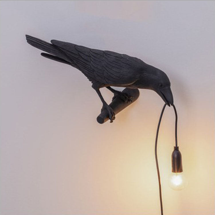 Bird Resin Table Lamp