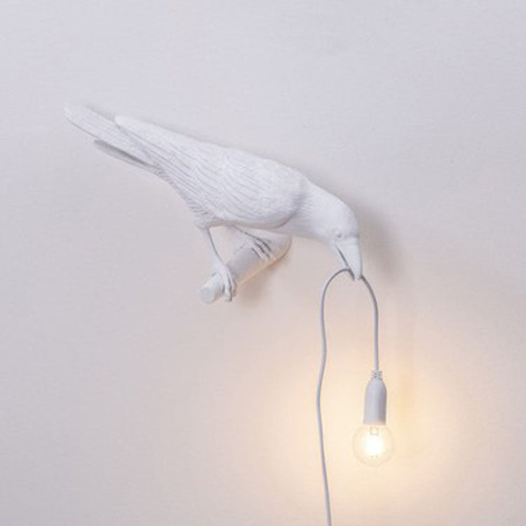 Bird Resin Table Lamp