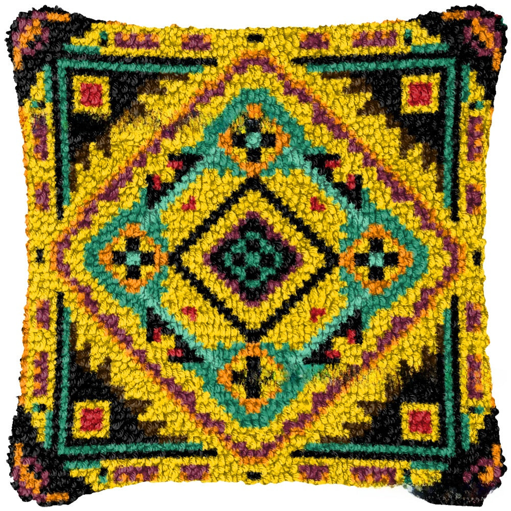 DIY Cross Stitch Pillow Embroidery Kit